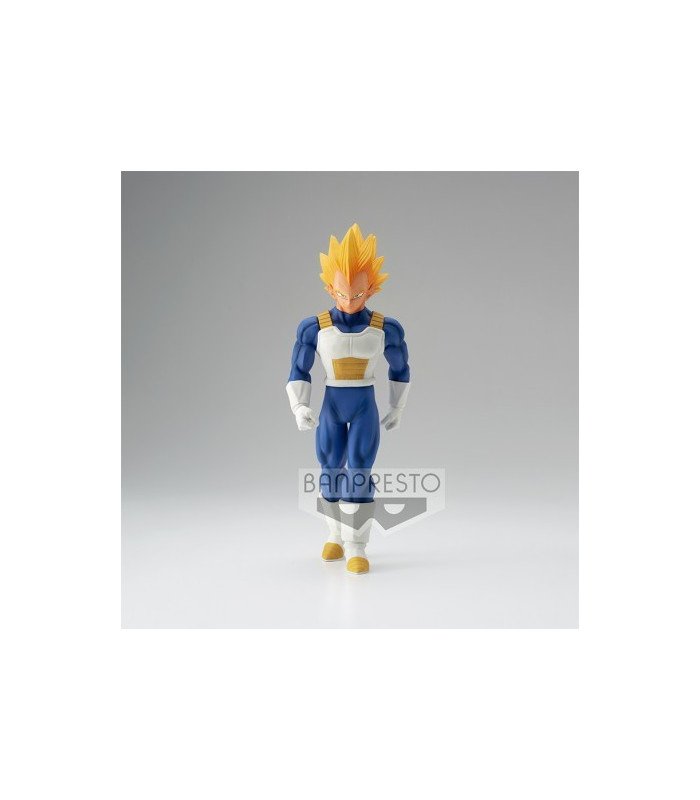 Super Saiyan Vegeta – Le Prince des Saiyans, fidèle à son arrogance légendaire.