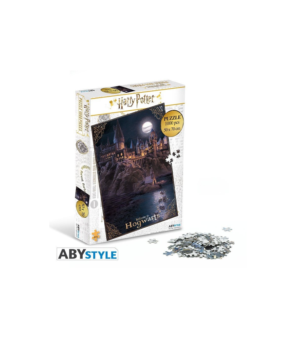 HARRY POTTER - Puzzle 1000 pièces - Poudlard