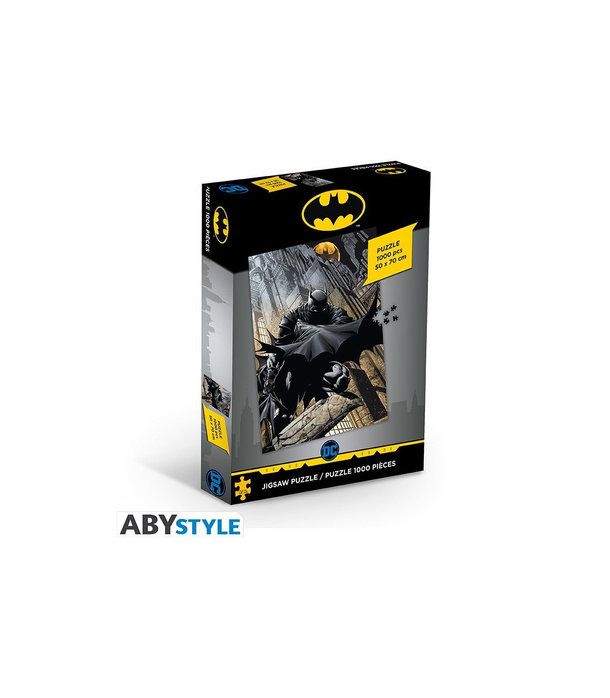 DC COMICS - Puzzle 1000 pièces - Batman chevalier noir