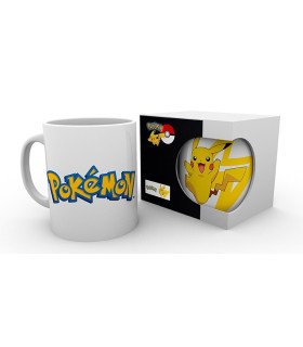 POKEMON - Mug - 320 ml - Logo & Pikachu - subli