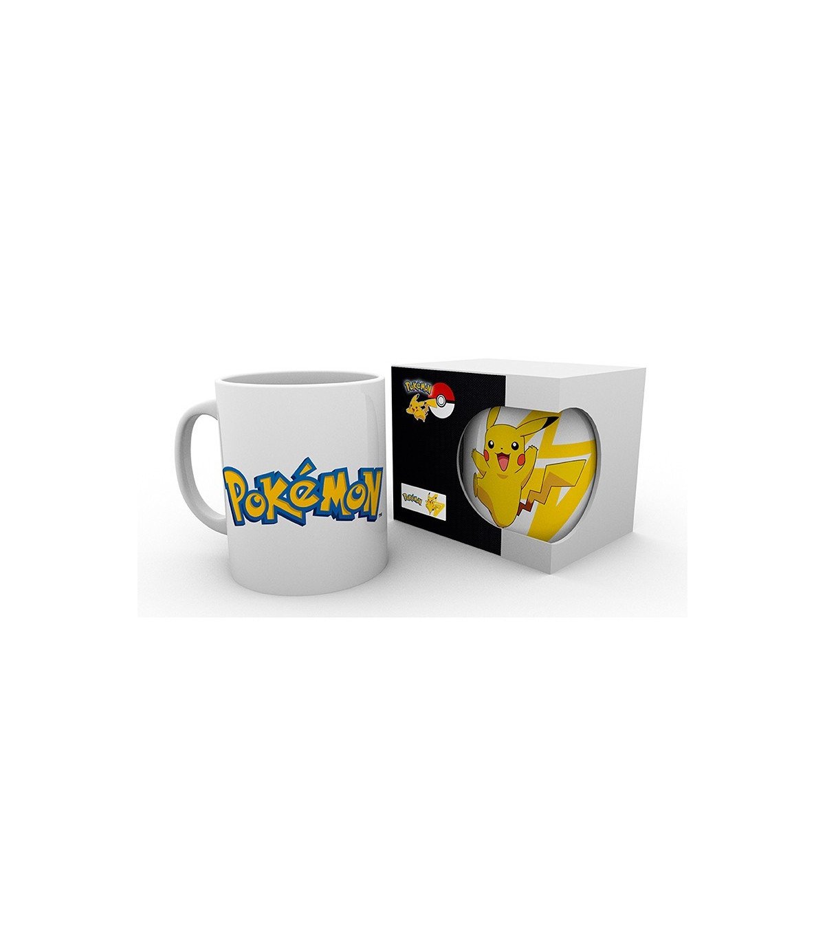 POKEMON - Mug - 320 ml - Logo & Pikachu - subli