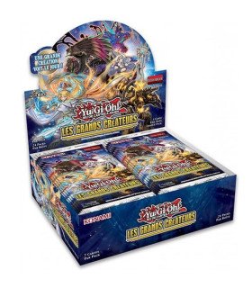 DISPLAY YU-GI-OH!  - BOOSTER - LES GRANDS CREATEURS x 24