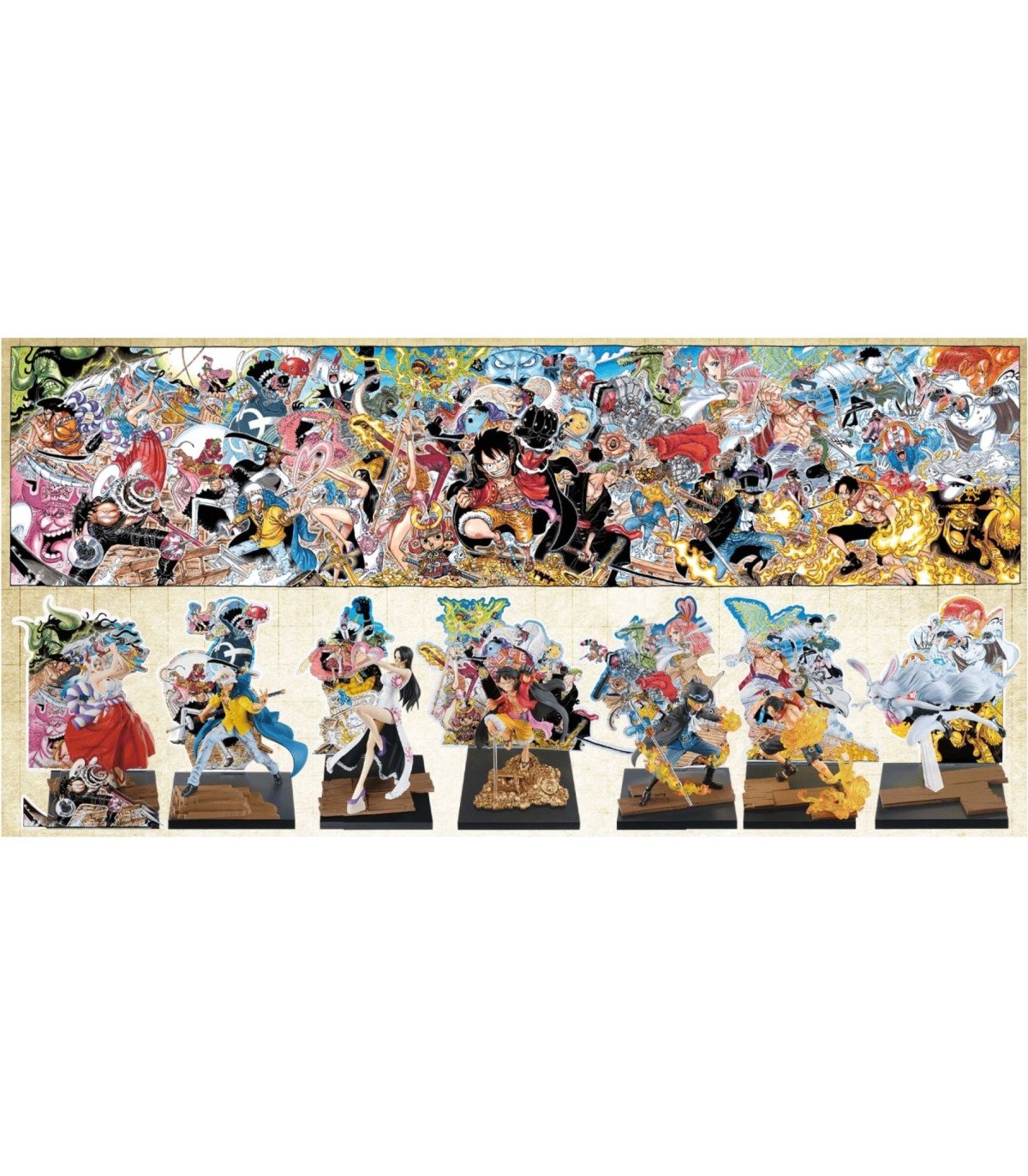 ONE PIECE - TICKET loterie ICHIBANKUJI - The Great Pirates 100 Landscapes