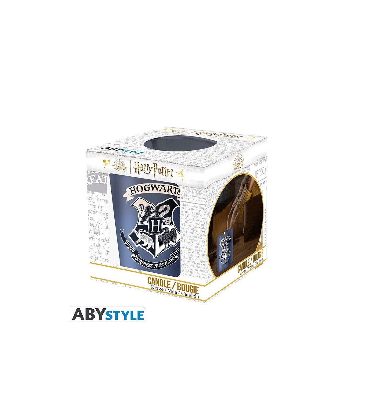 Bougie Harry Potter Poudlard – Officielle & Enchantée