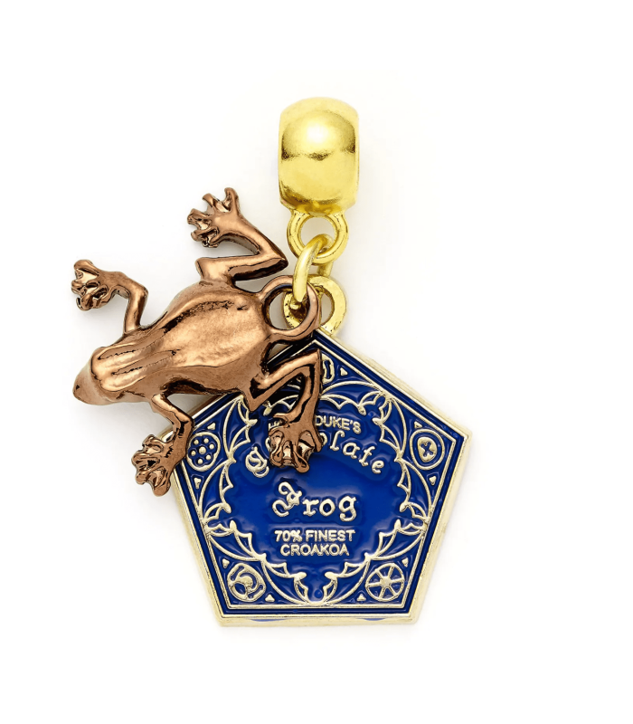 Harry Potter Chocolate Frog Slider Charm – L’emblématique Chocogrenouille de Poudlard.