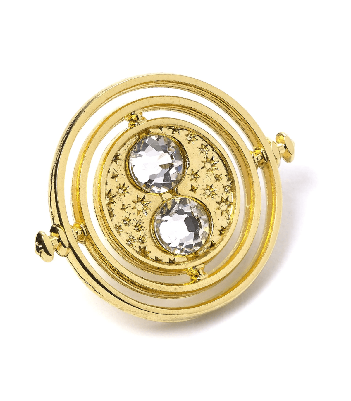 Harry Potter Fixed Time Turner Pin Badge – L’élégance du Retourneur de Temps.