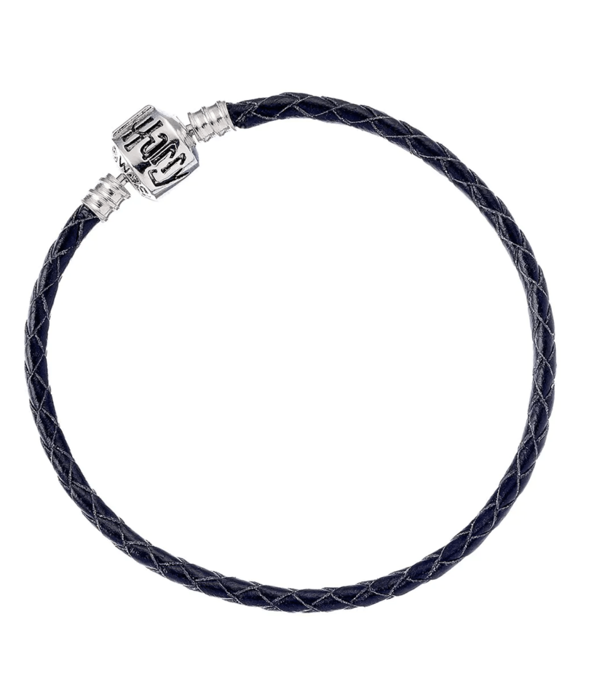 Bracelet Harry Potter – Charm Noir – Cuir – 5 tailles – The Carat Shop – Officiel Warner Bros.