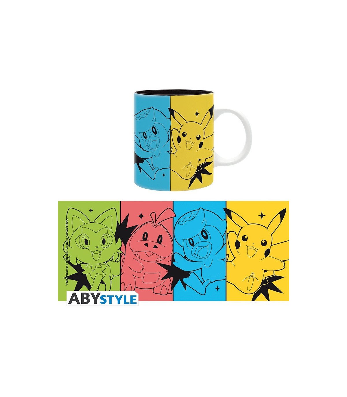 Pokémon - Starters Écarlate et Violet - Mug 320 ml