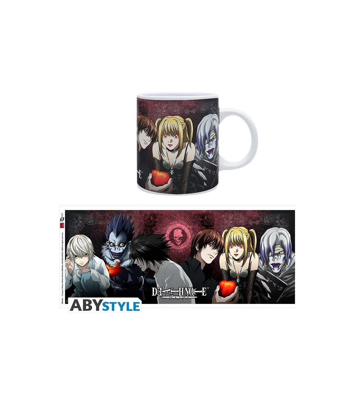 Death Note - Personnages - Mug 320 ml