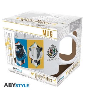 Harry Potter - Crests Simples Maisons - Mug 320 ml