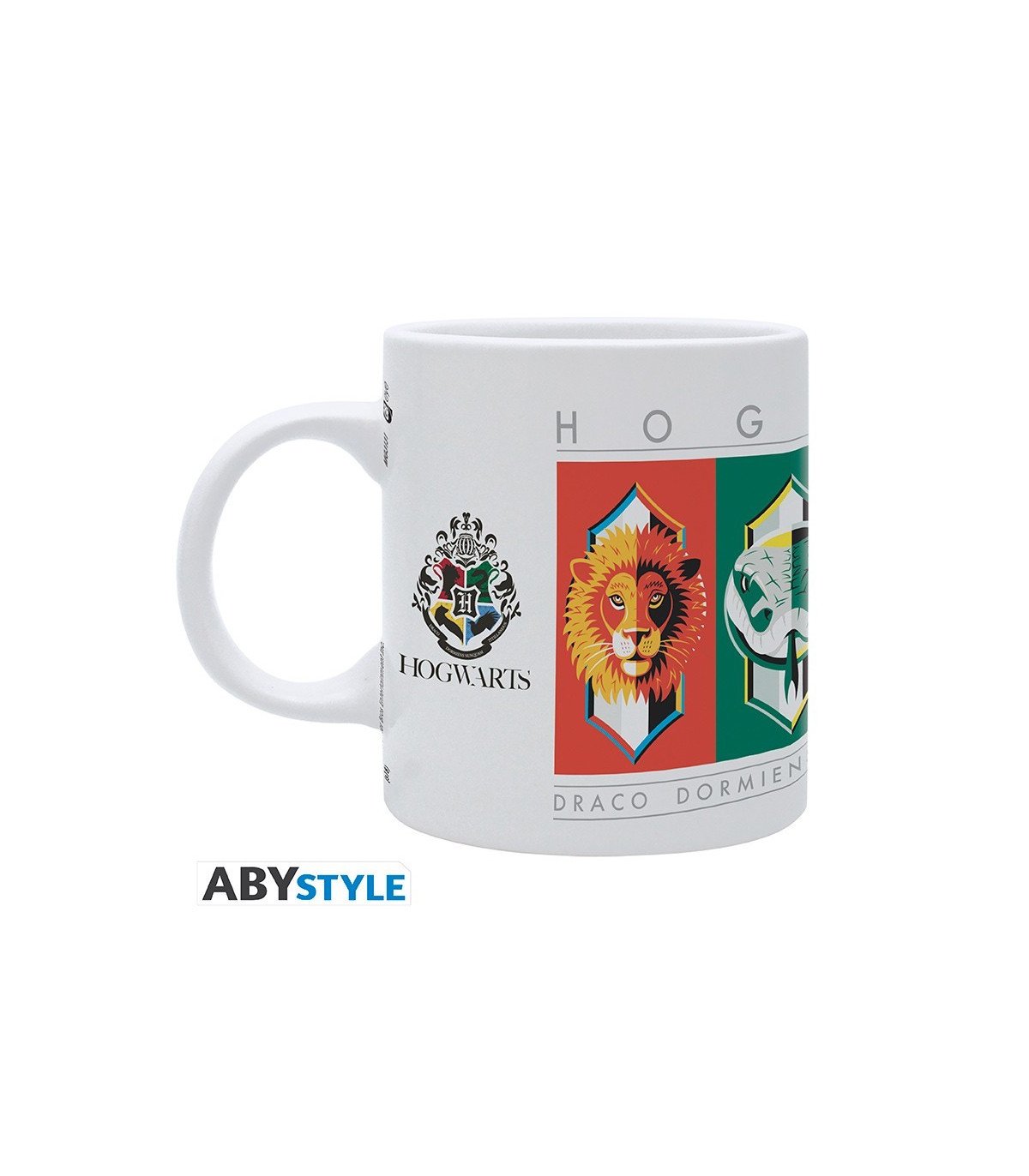 Harry Potter - Crests Simples Maisons - Mug 320 ml