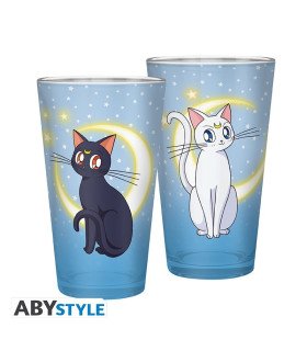 Sailor Moon - Luna & Artemis  - Verre XXL  400 ml