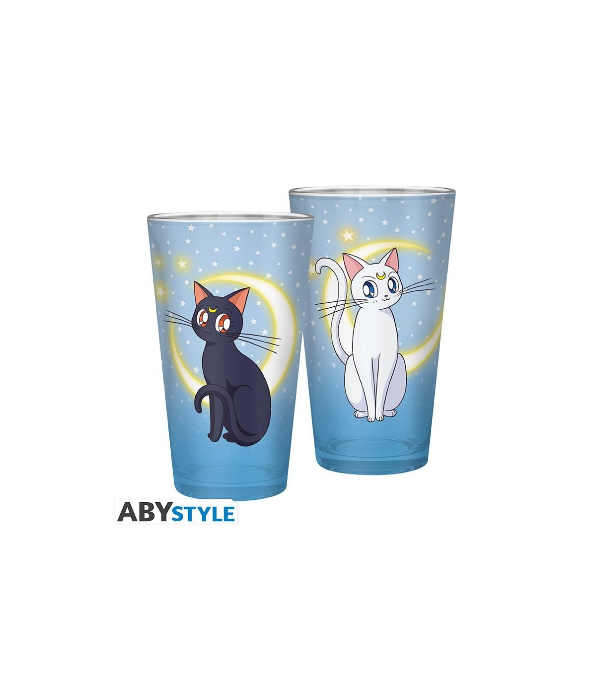 Sailor Moon - Luna & Artemis  - Verre XXL  400 ml