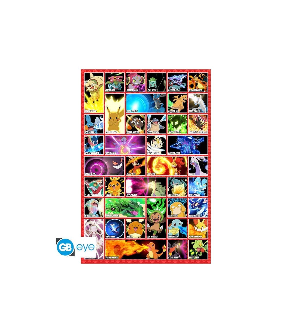 POKEMON - Vignettes - POSTER 91.5X61