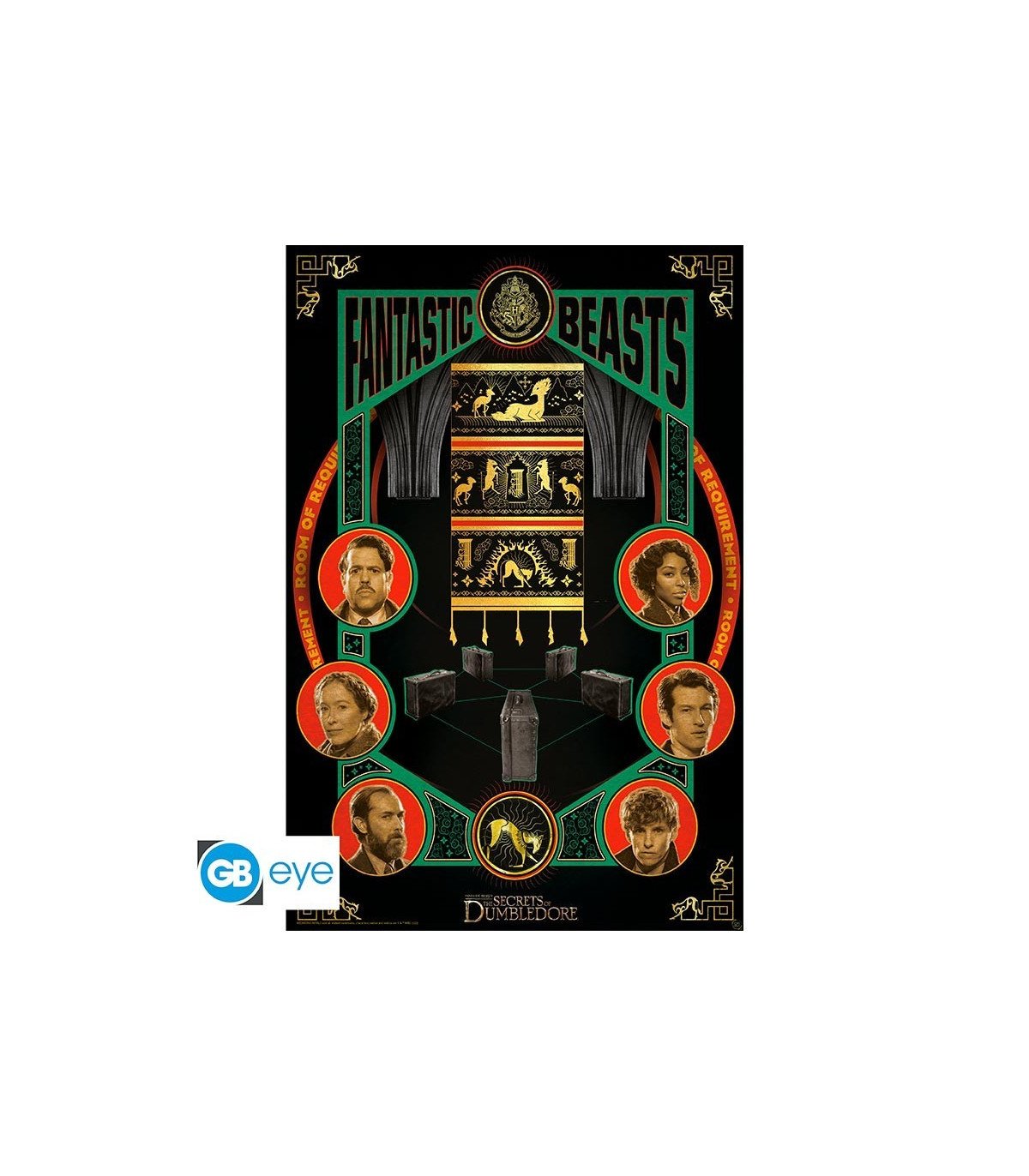 Poster Les Animaux Fantastiques – Tous les héros réunis pour décorer ton mur