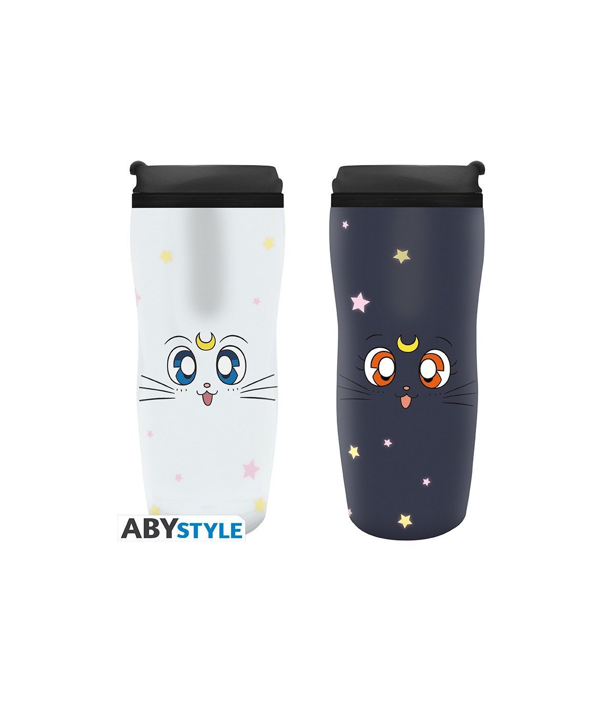 Sailor Moon - Luna & Artemis - Mug de voyage 355ML