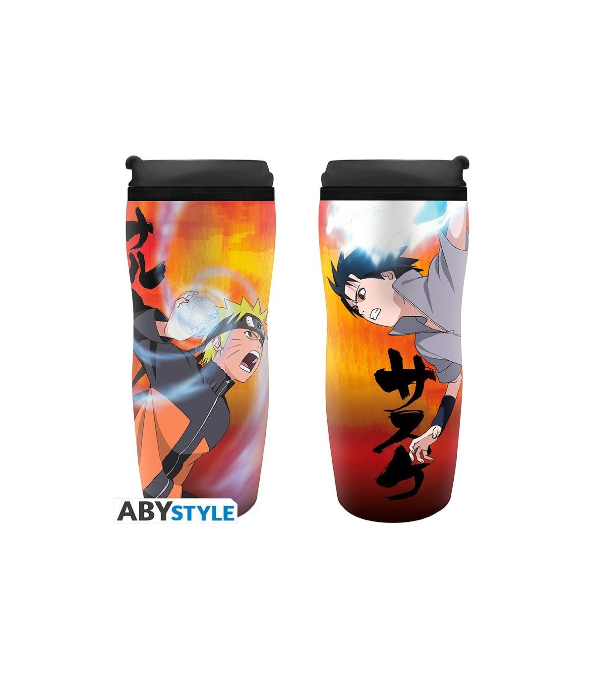 Naruto Shippuden - Naruto VS Sasuke - Mug de voyage 355ML
