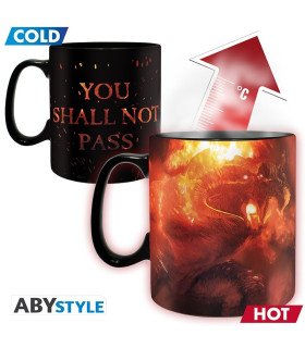 Mug Le Seigneur des Anneaux Vous ne passerez pas | Heat Change 460 ml