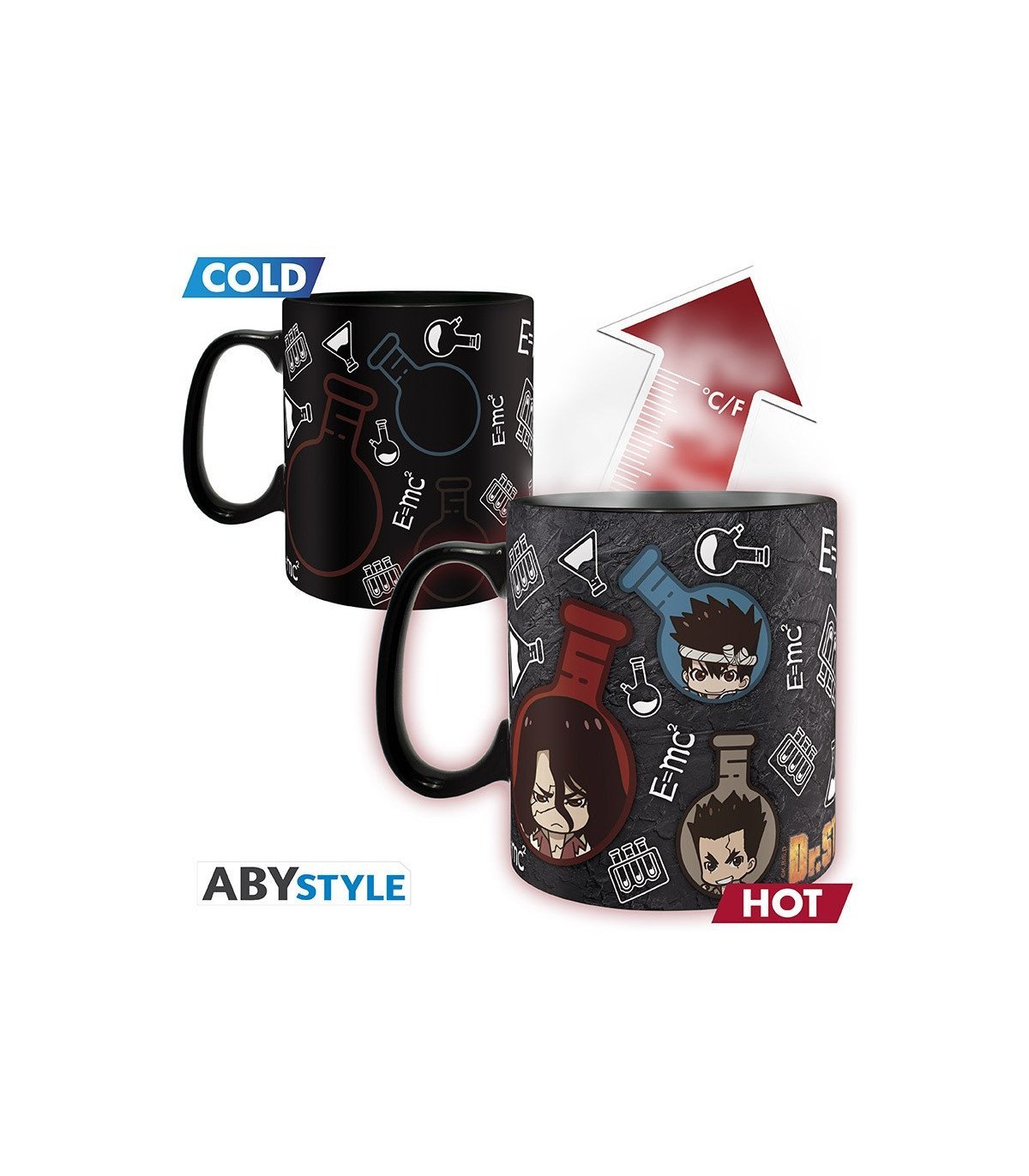 DR Stone - Groupe Formules - Mug Heat Change 460 ml