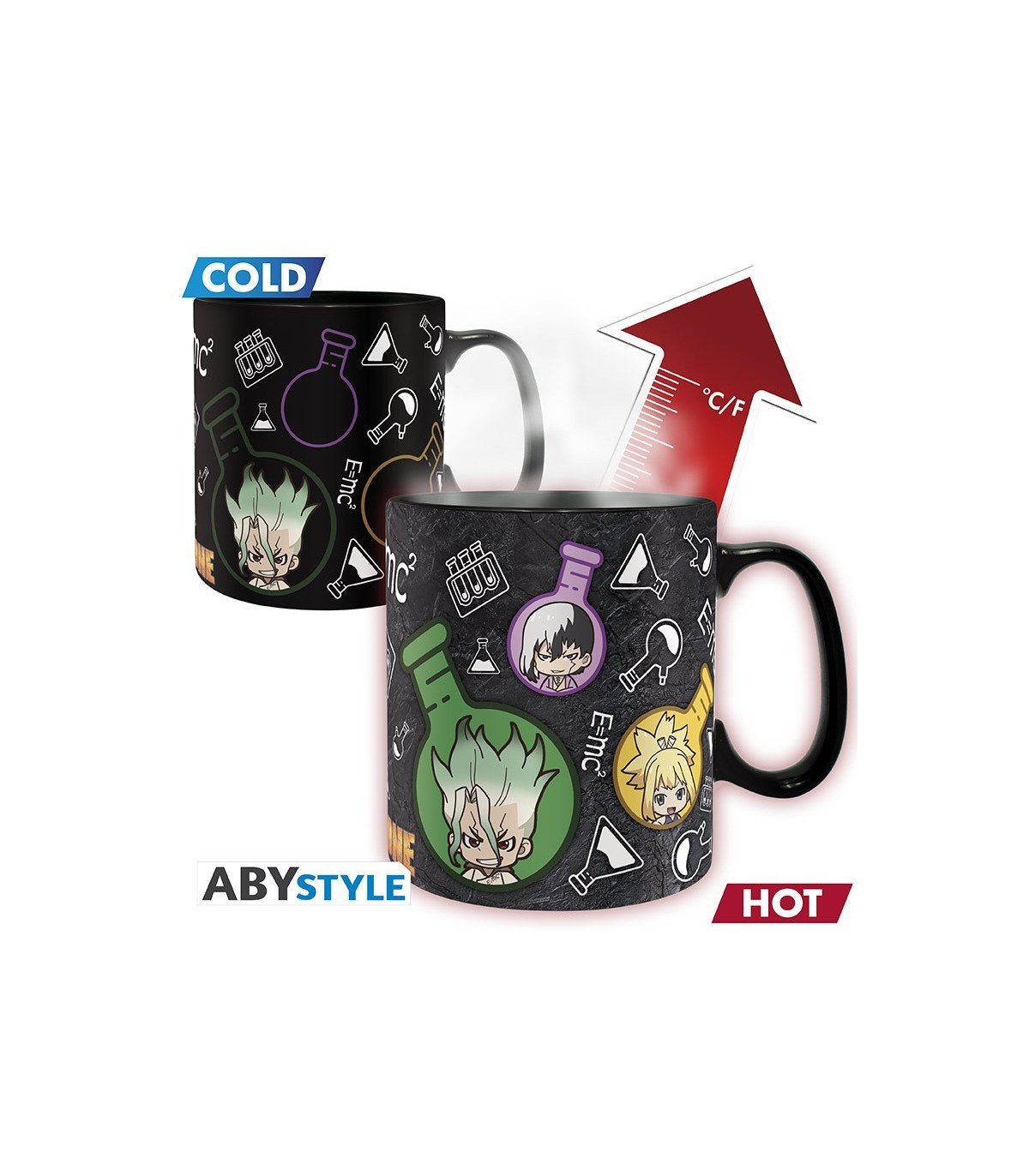 DR Stone - Groupe Formules - Mug Heat Change 460 ml