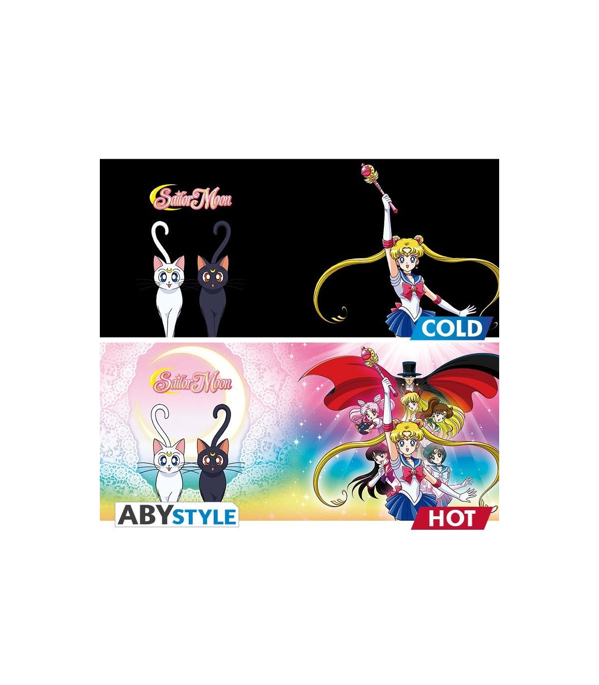 Sailor Moon - Groupe - Mug Heat Change 460 ml