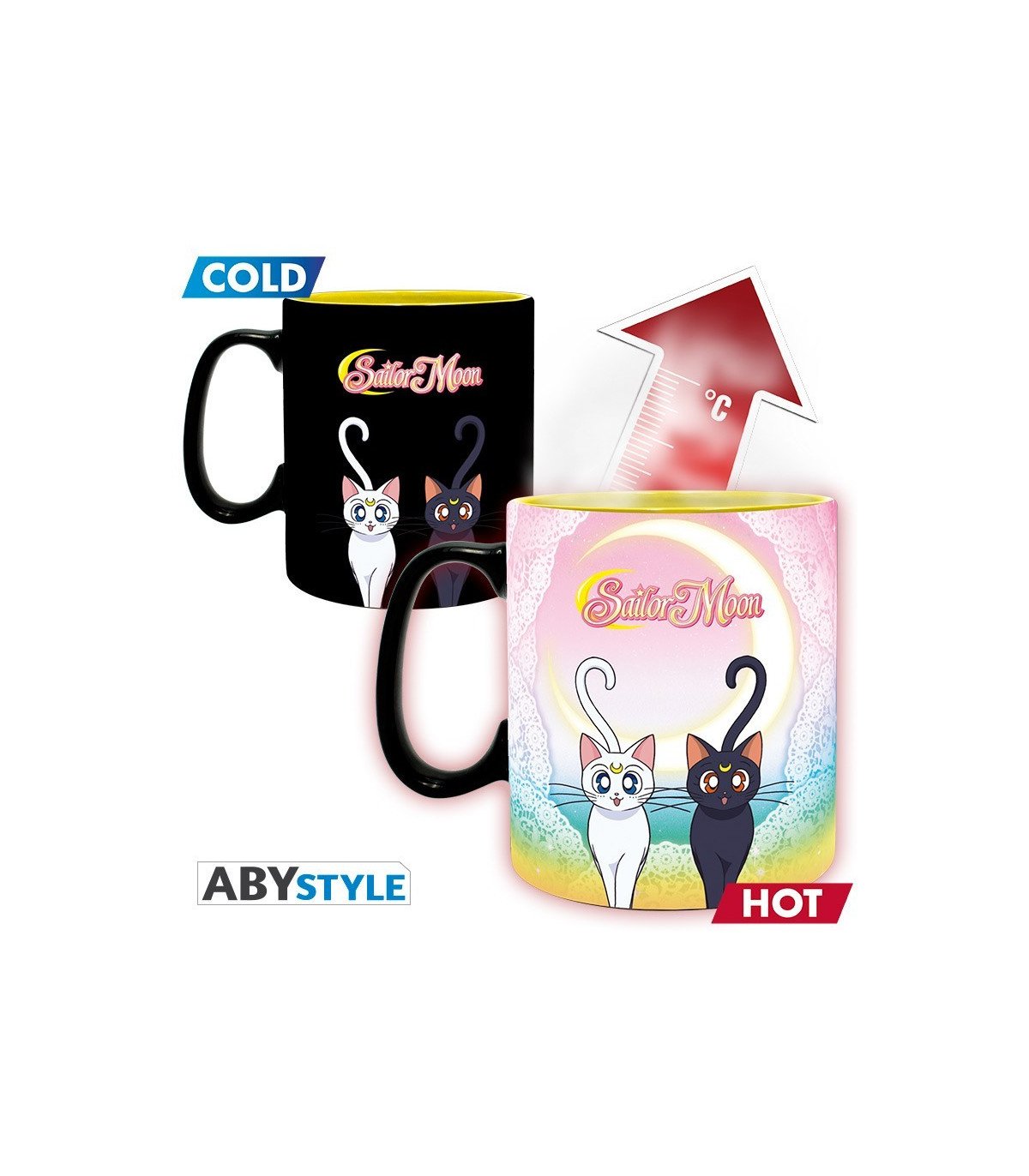 Sailor Moon - Groupe - Mug Heat Change 460 ml