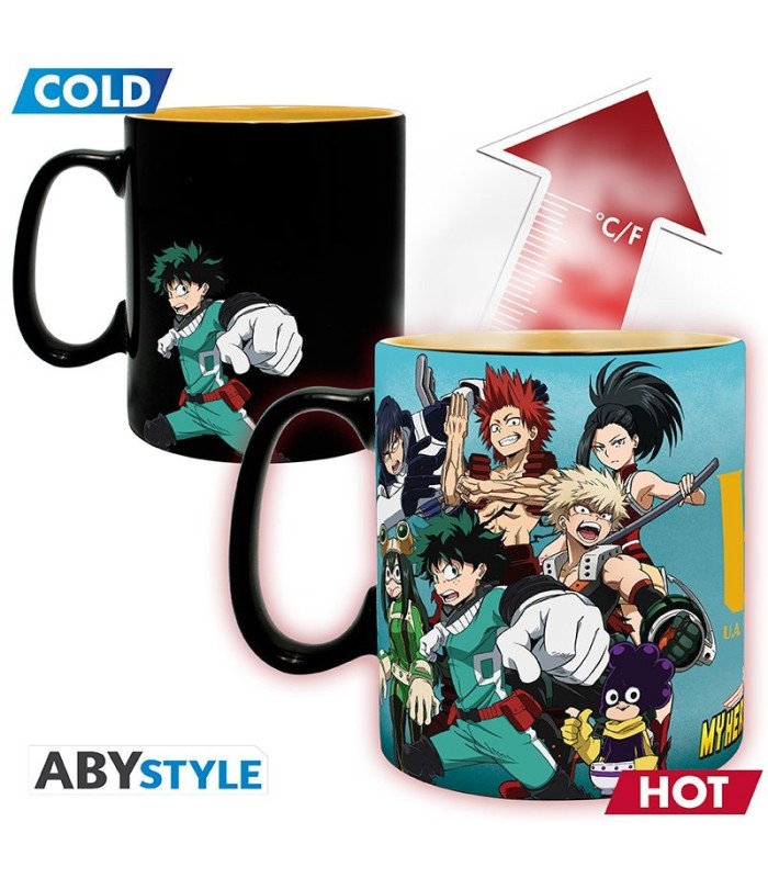Mug My Hero Academia Groupe – Les héros apparaissent avec la chaleur