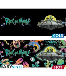 Rick & Morty - Vaisseau - Mug Heat Change 460ML