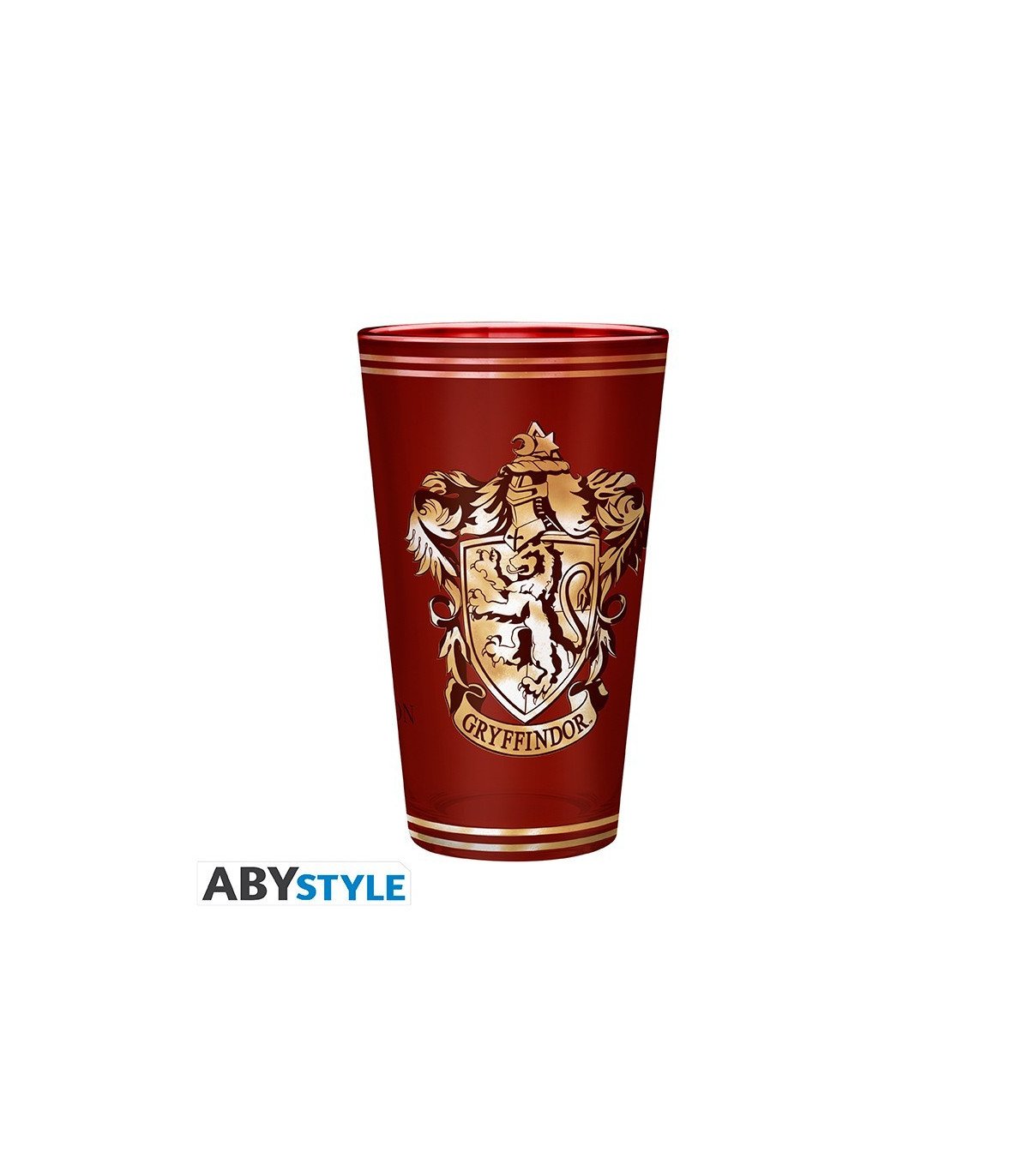 Harry Potter - Coffret - Verre XXL, Pins et Carnet Griffondor