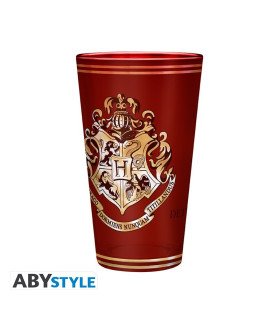 Harry Potter - Coffret - Verre XXL, Pins et Carnet Griffondor