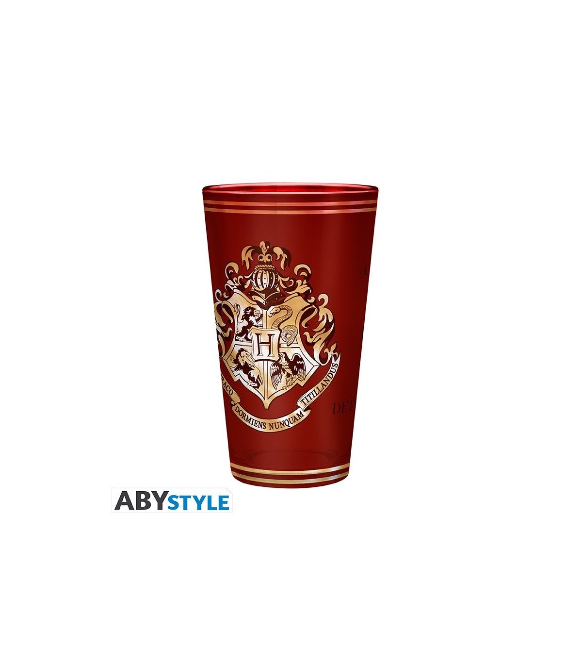 Harry Potter - Coffret - Verre XXL, Pins et Carnet Griffondor