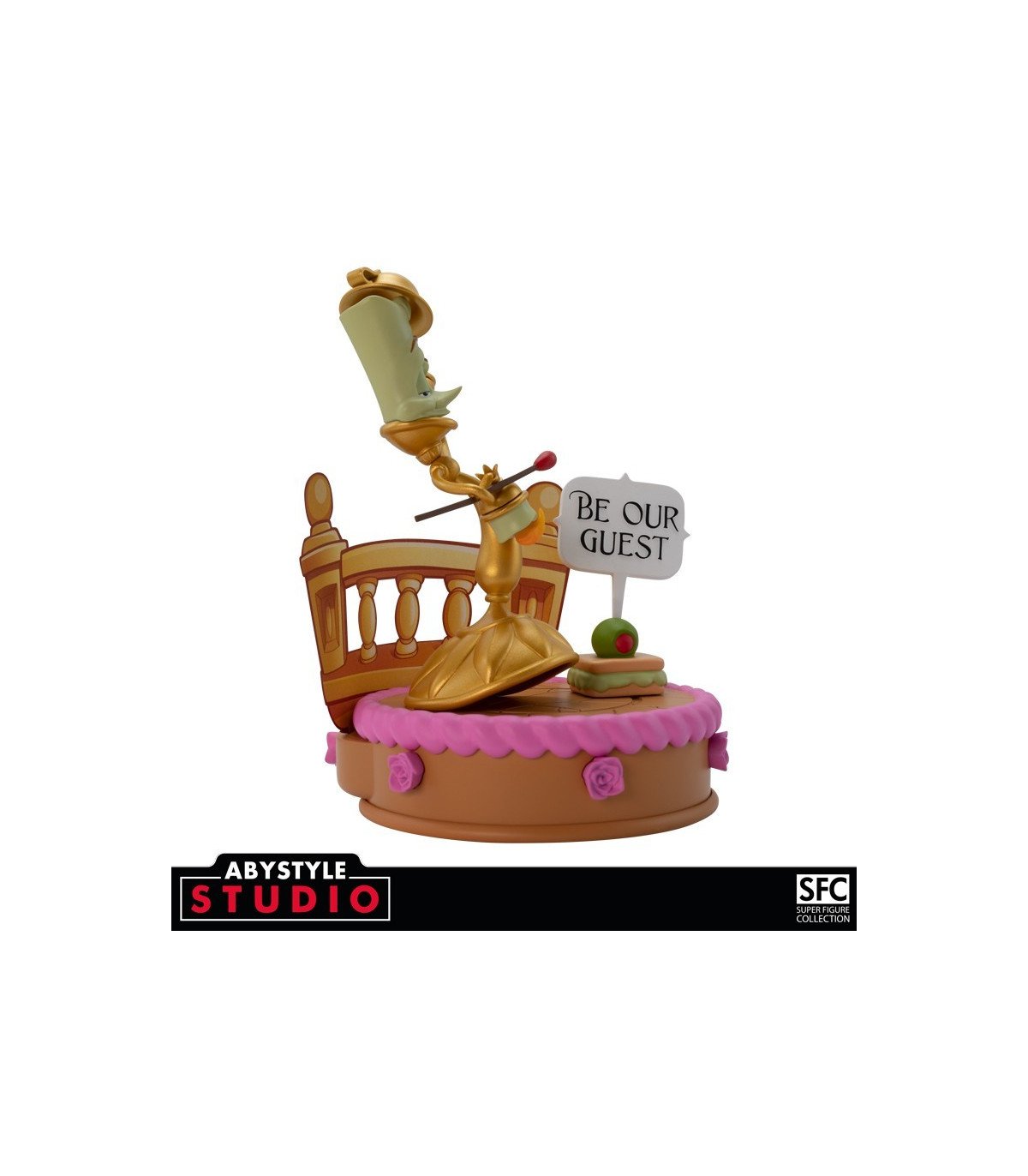 Disney - Belle et la Bête - Lumière - Figurine 12cm