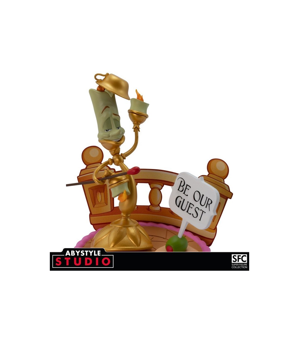 Disney - Belle et la Bête - Lumière - Figurine 12cm