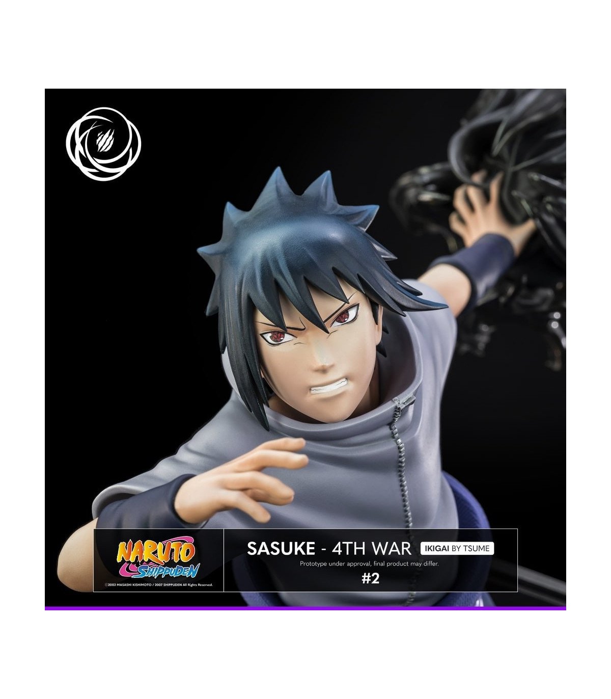 Naruto - Sasuke - Fourth Great Ninja War - Figurine 36cm