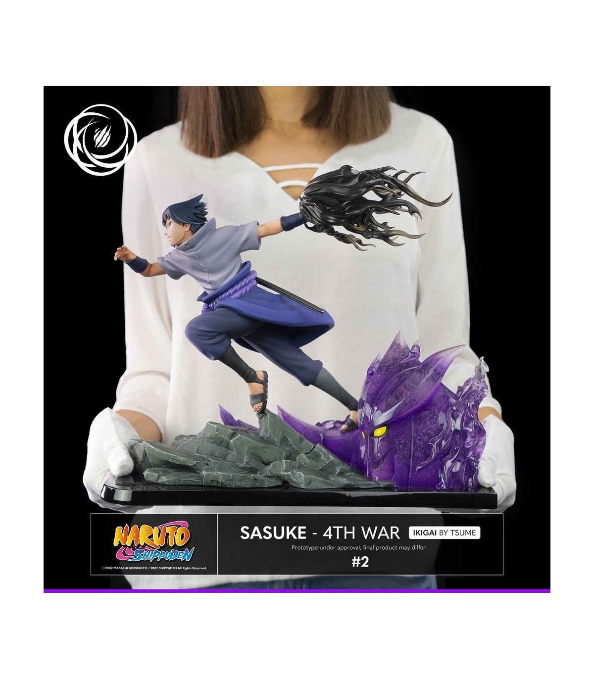 Naruto - Sasuke - Fourth Great Ninja War - Figurine 36cm