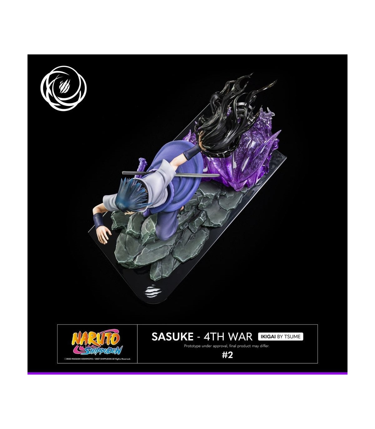 Naruto - Sasuke - Fourth Great Ninja War - Figurine 36cm