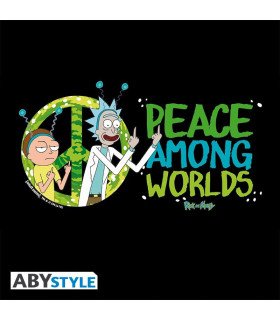 Sac Besace Peace Rick et Morty – Multivers stylé garanti