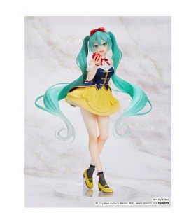 HATSUNE MIKU - SNOW WHITE VER FIGURE - SERIES VOCALOID - FIGURINE 18 CM