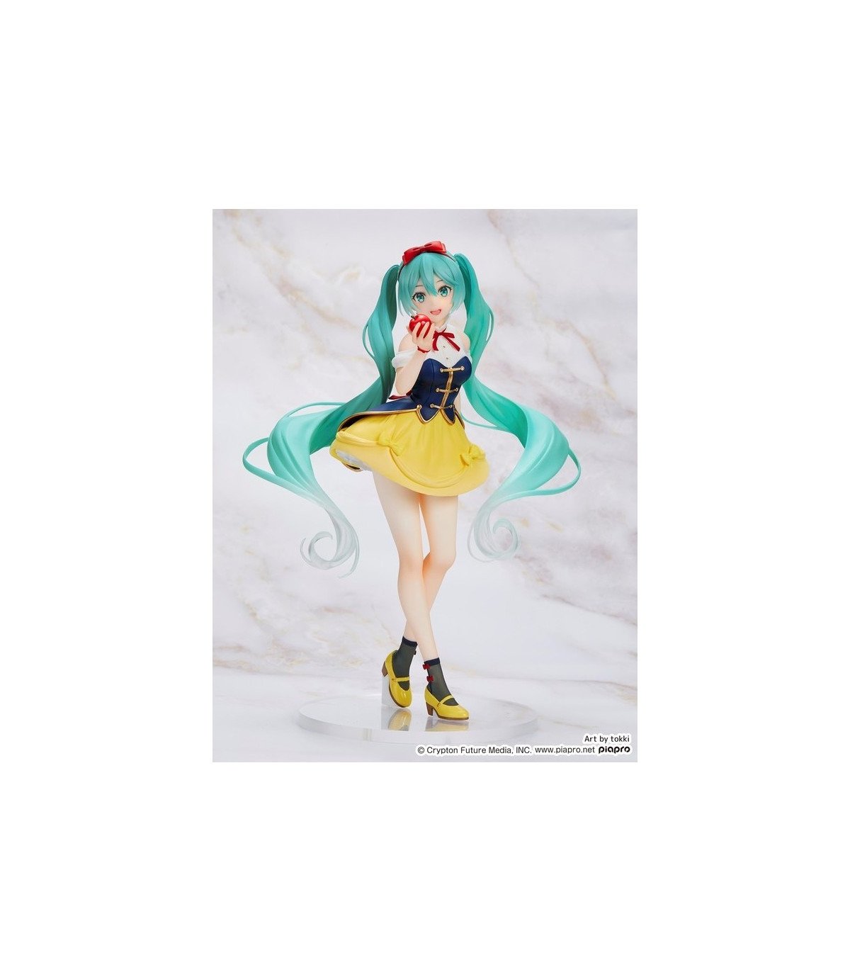 HATSUNE MIKU - SNOW WHITE VER FIGURE - SERIES VOCALOID - FIGURINE 18 CM