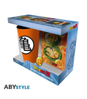 Pack Dragon Ball avec verre, carnet et pin’s