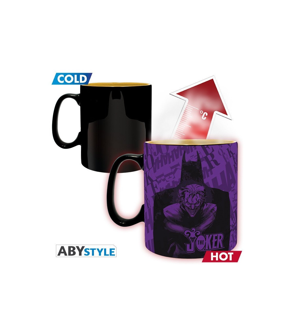 DC Comics  - Batman Mat - Mug Heat Change 460ML