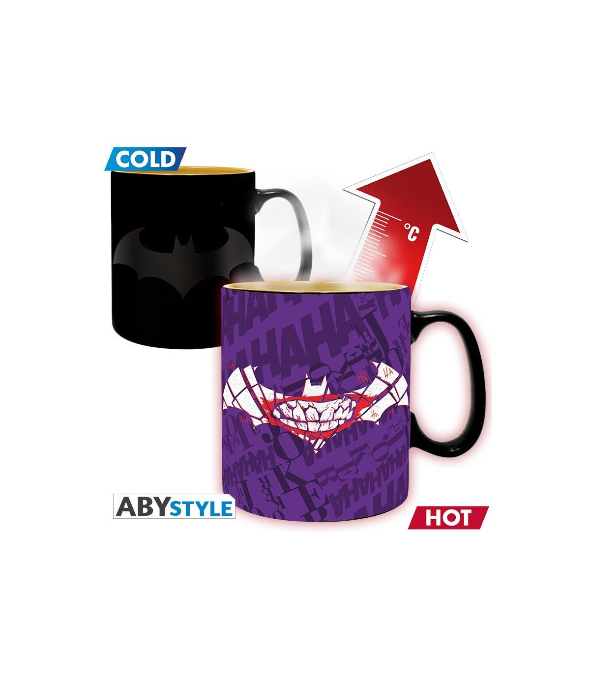 DC Comics  - Batman Mat - Mug Heat Change 460ML