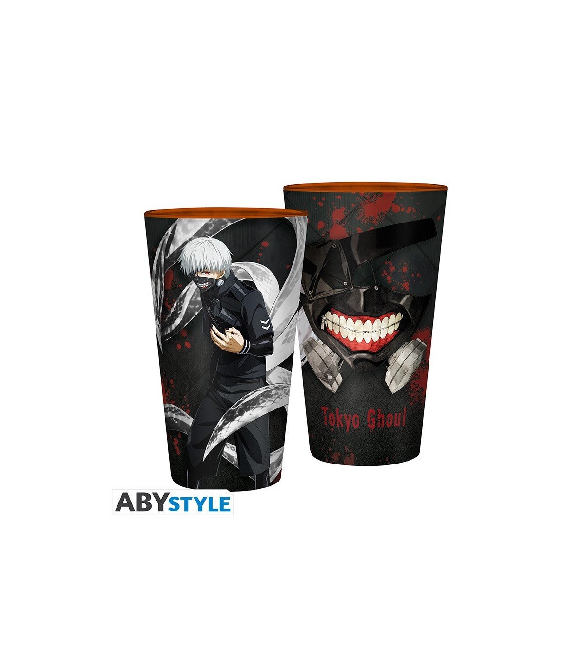 Tokyo Ghoul - Kaneki & Masque - Verre XXL