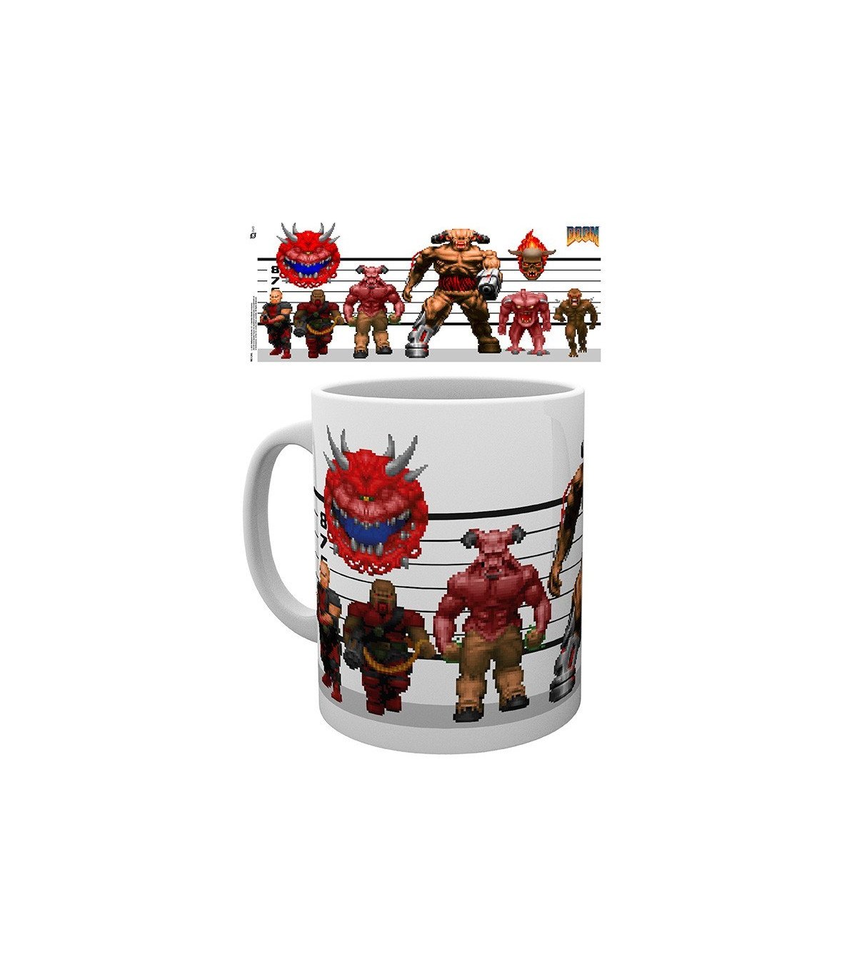 DOOM - Ennemis Classiques - Mug 320ML