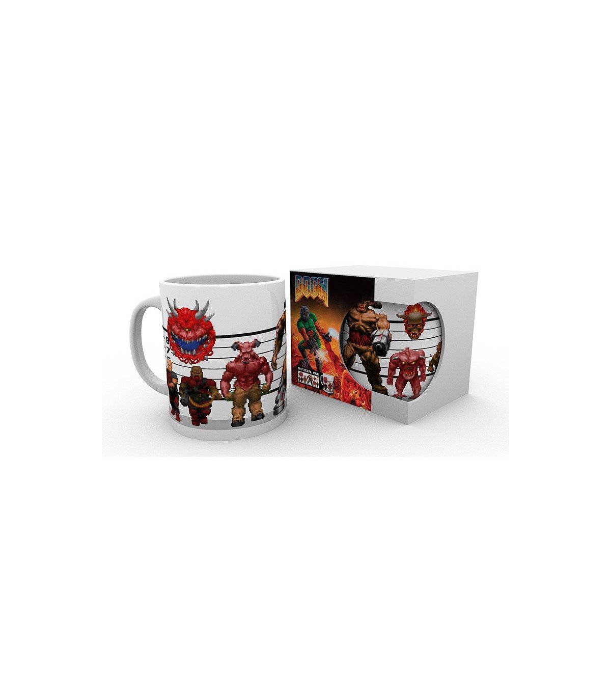 DOOM - Ennemis Classiques - Mug 320ML