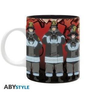 Fire Force 8ème Brigade - Mug 320ML - Invocation Caféinée.
