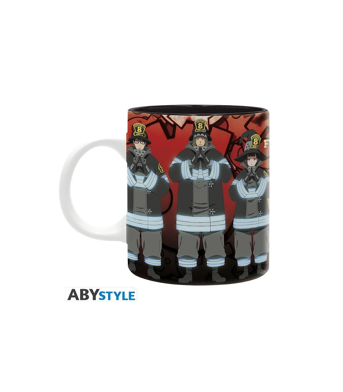 Fire Force 8ème Brigade - Mug 320ML - Invocation Caféinée.
