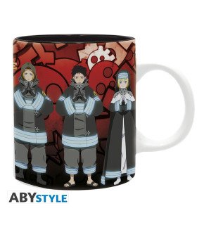 Fire Force 8ème Brigade Mug 320ML - Invocation Caféinée !