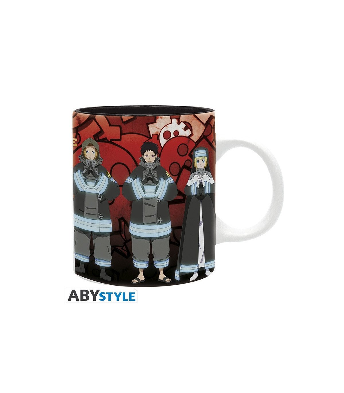 Fire Force 8ème Brigade Mug 320ML - Invocation Caféinée !