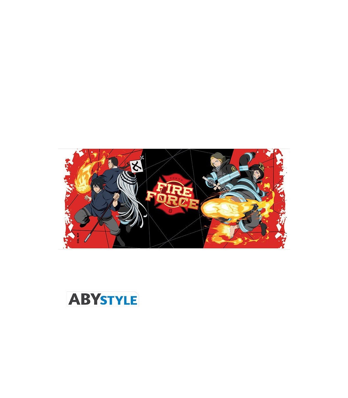 Fire Force Brigade 7 & 8 Mug 320ML - Alliance Incendiaire !